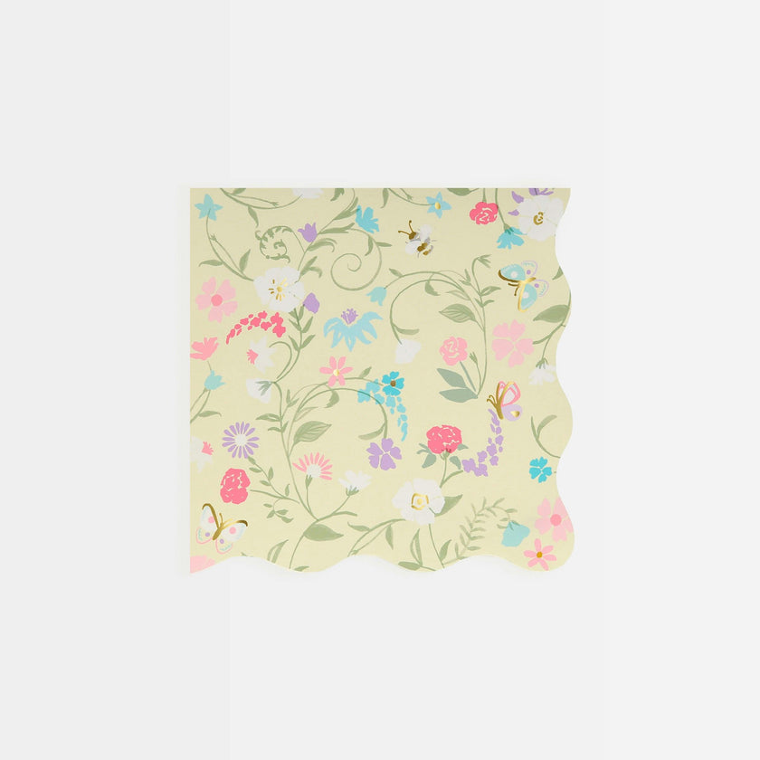 Ladurée Floral Small Napkins