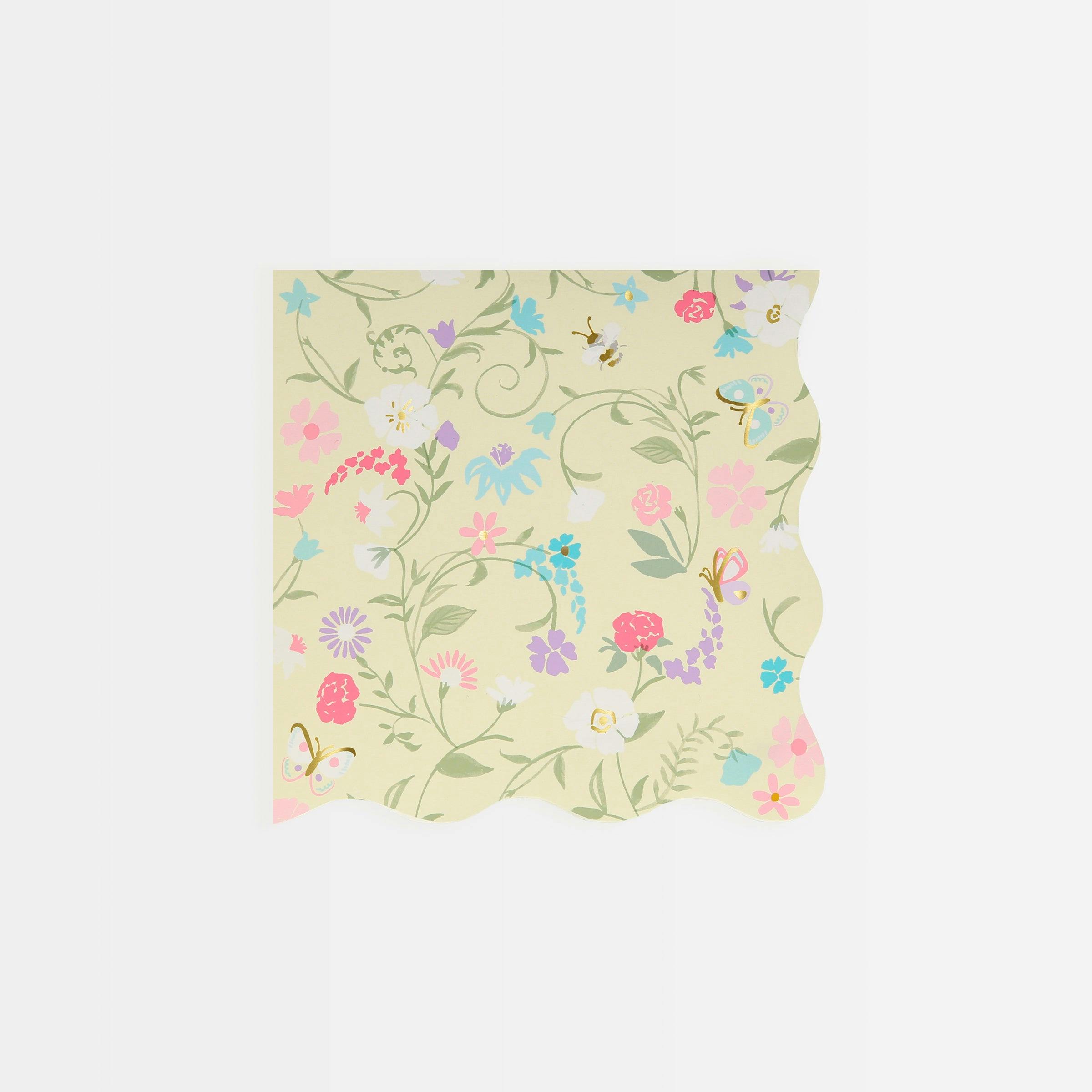 Ladurée Floral Small Napkins