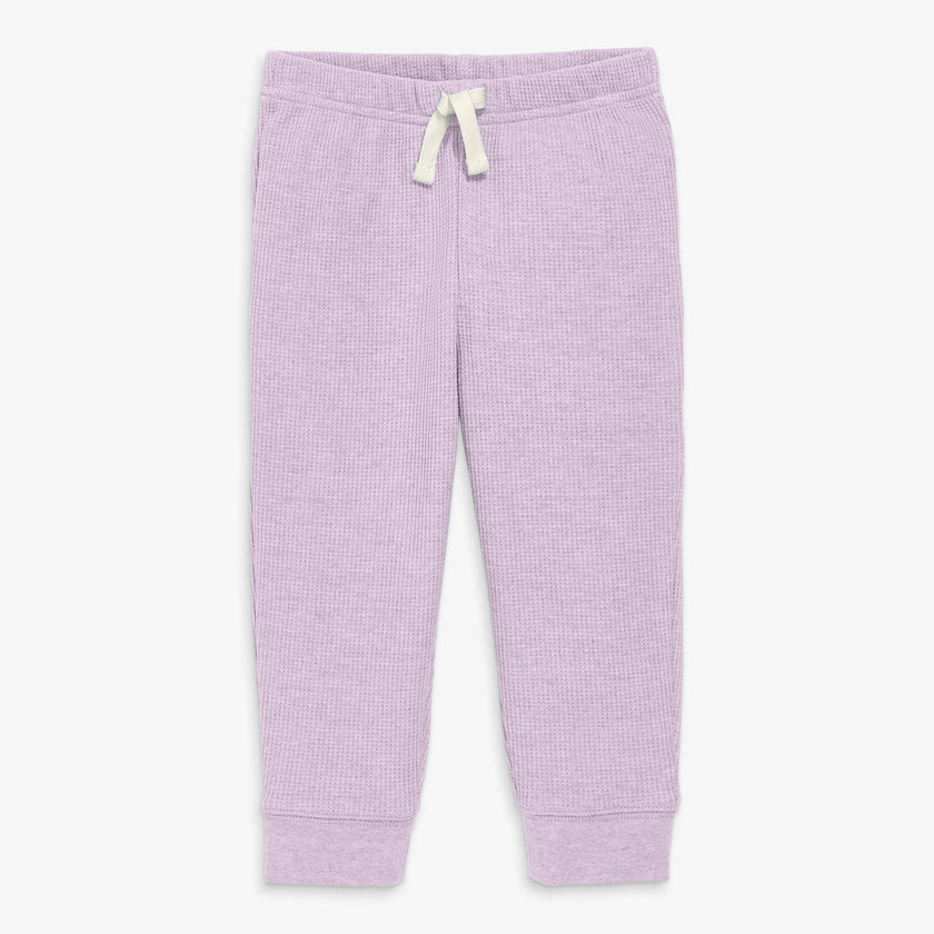 Baby heathered waffle pant