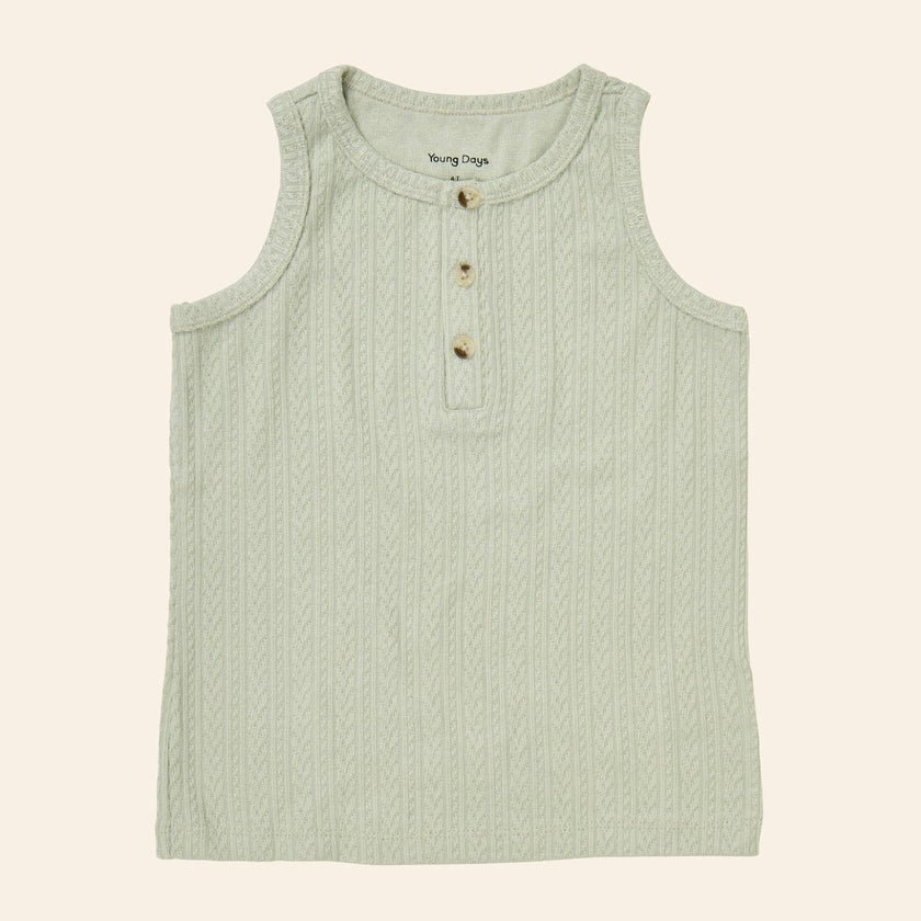 Henley Tank Top