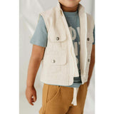 Explorer Vest Cream Linen