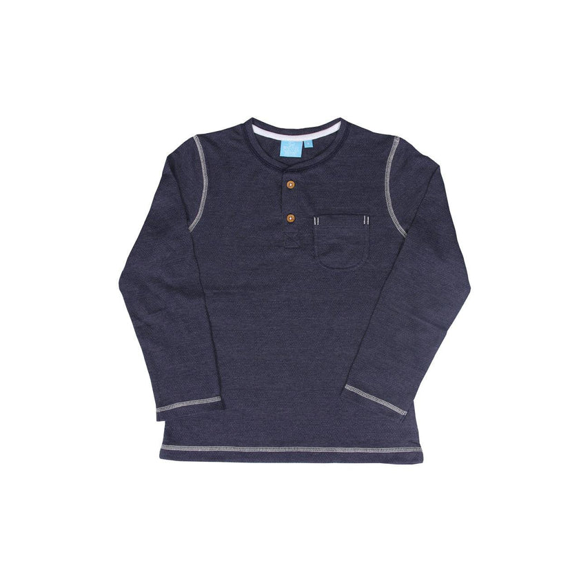 Harper Long Sleeve Henley Boy