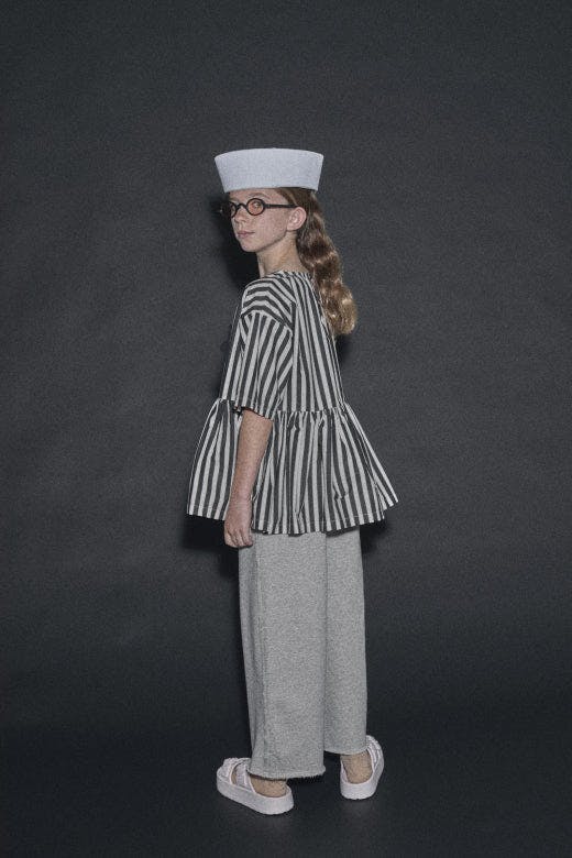 Anchor Top Cream&Black