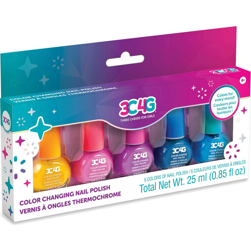 3C4G: Color Changing Nail Polish Set