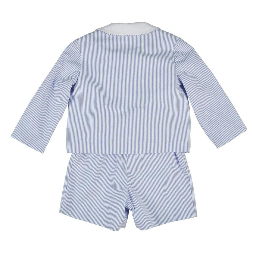 Stripe Seersucker Eton Suit