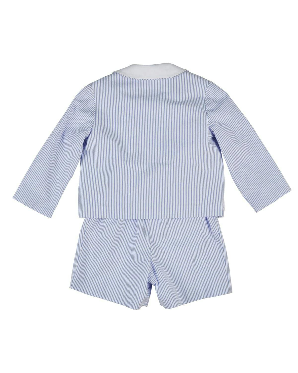 Stripe Seersucker Eton Suit