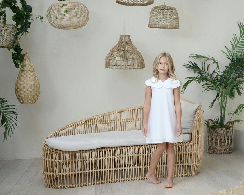 Hannah dress (ivory)