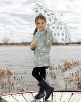 Rain Jacket In Polyurethane