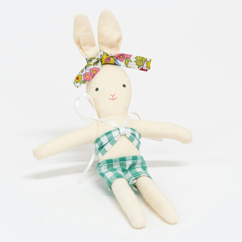 Caravan Bunny Mini Suitcase Doll
