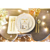 Gold Star Dinner Plate