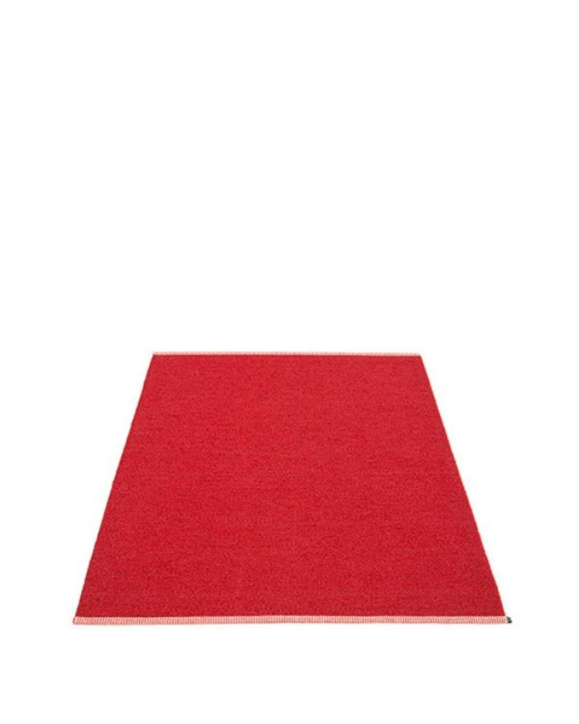 Rug MONO Red/ Coral Red 4.5 x 6.5 ft