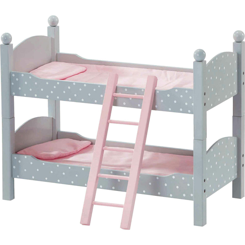Olivia's Little World 18" Doll Wooden Convertible Bunk Bed
