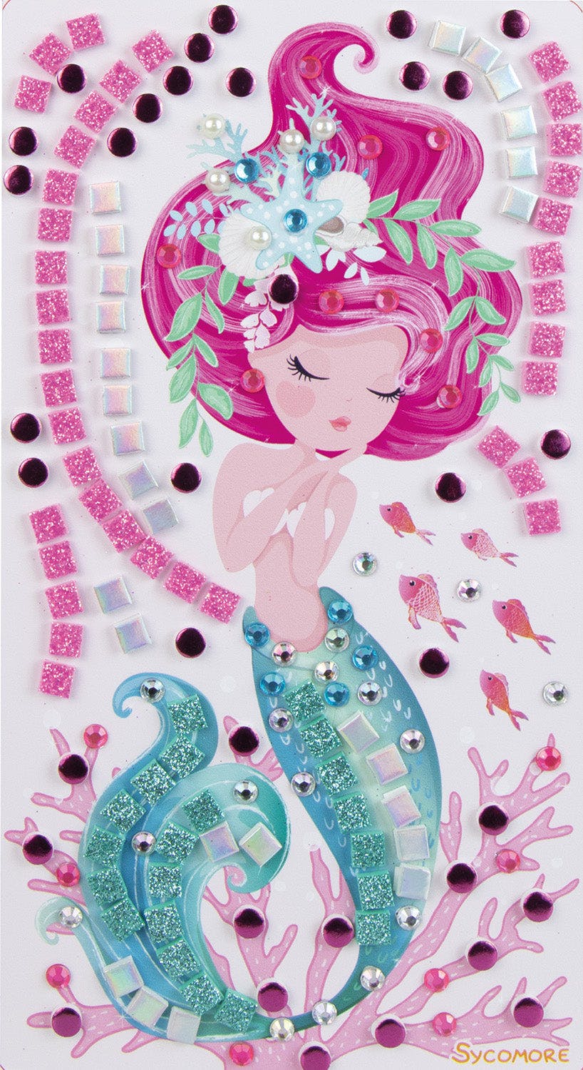 Stick'N Fun - XS Mosaics Mermaid - 5y+