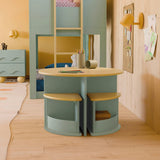 Babyletto Kids Nessa Nesting Play Table & Chair Set