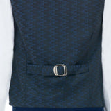 Blue Ezio Vest Outfit Set