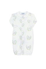 Yellow Print Converter Gown