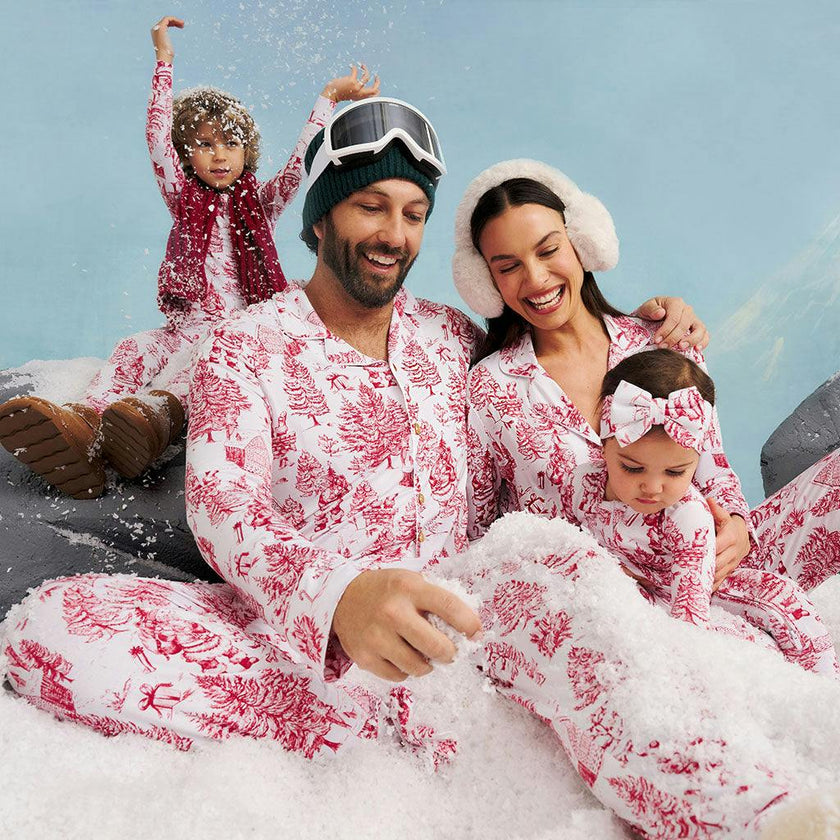 Father Christmas Men's Luxe Pajama Pant Set