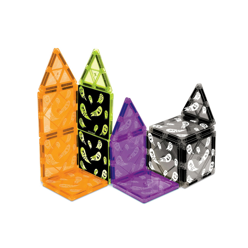 Halloween GLOW Magnetic Tiles 14pc Set