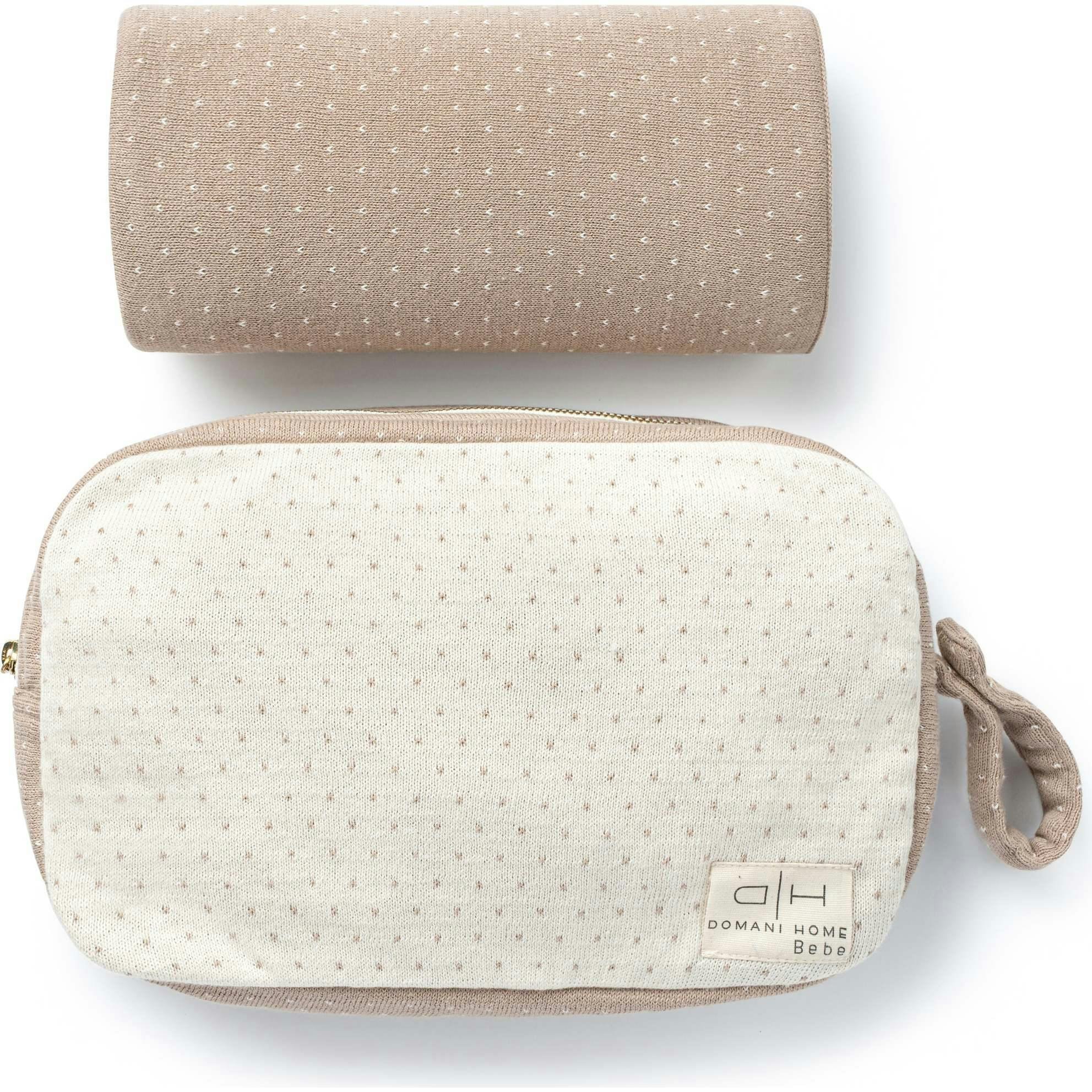 Dotty Blanket & Pouch Set