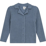 Knitted Top Blue Grey