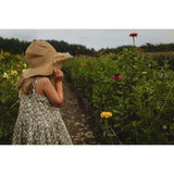 Hikari Pintuck Dress| Mustard Sage Blossom