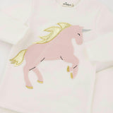 Prancing Applique L/S 2pc Set