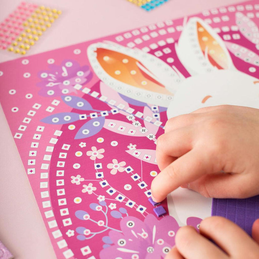 Stick'N Fun - Mosaics Cuddly Animals - 5y+