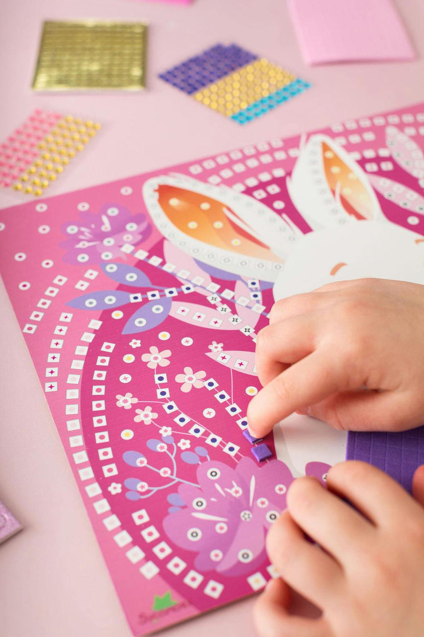 Stick'N Fun - Mosaics Cuddly Animals - 5y+