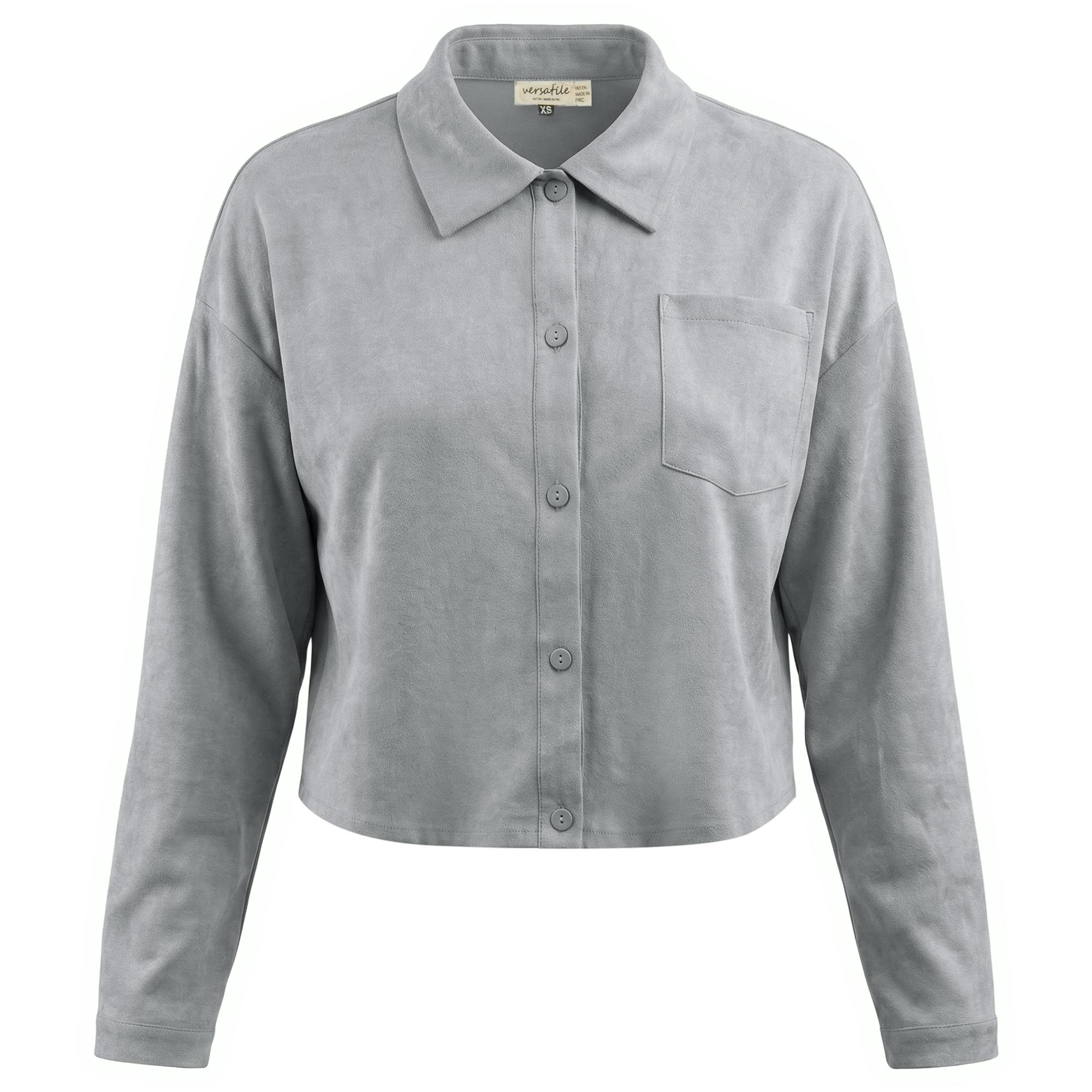 Cotton Linen Cropped Blouse