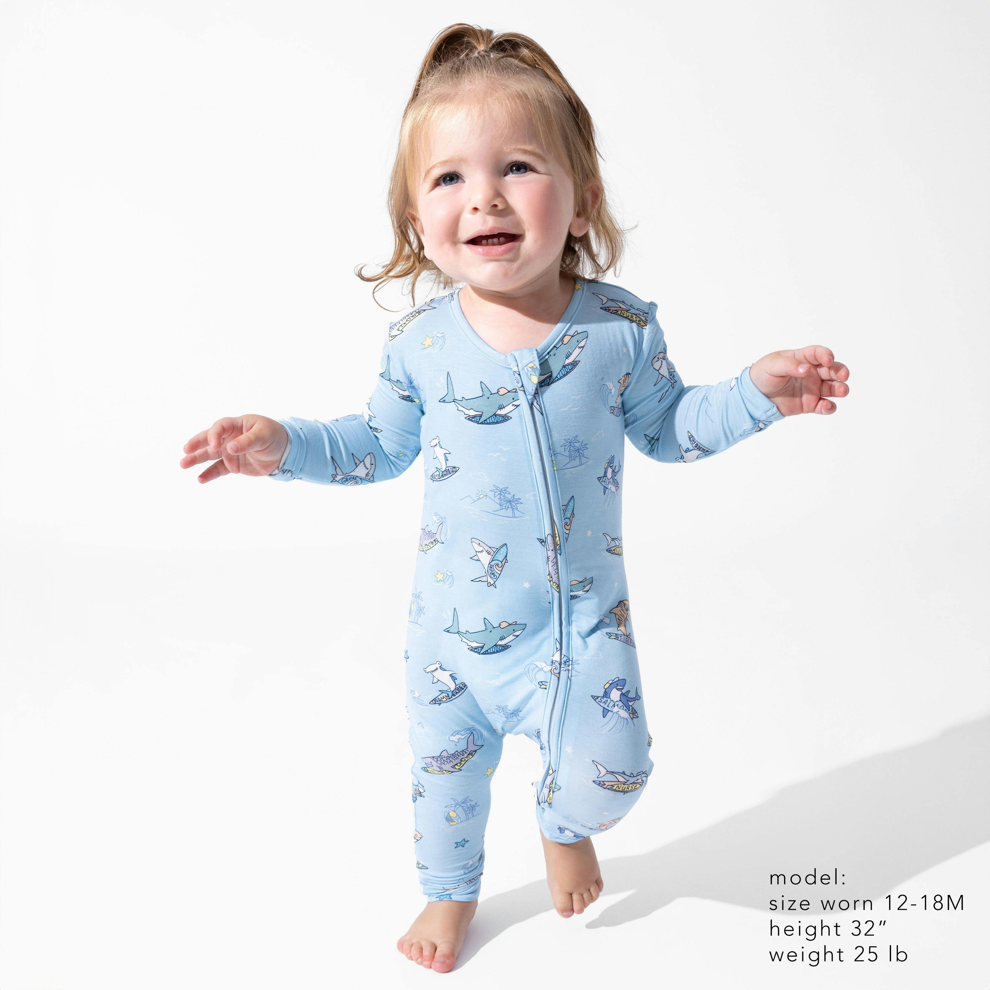 School Bamboo Convertible Footie