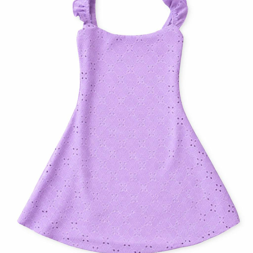 Girls Audrey Eyelet Dress