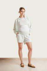 The Easy Smocked Maternity Shorts