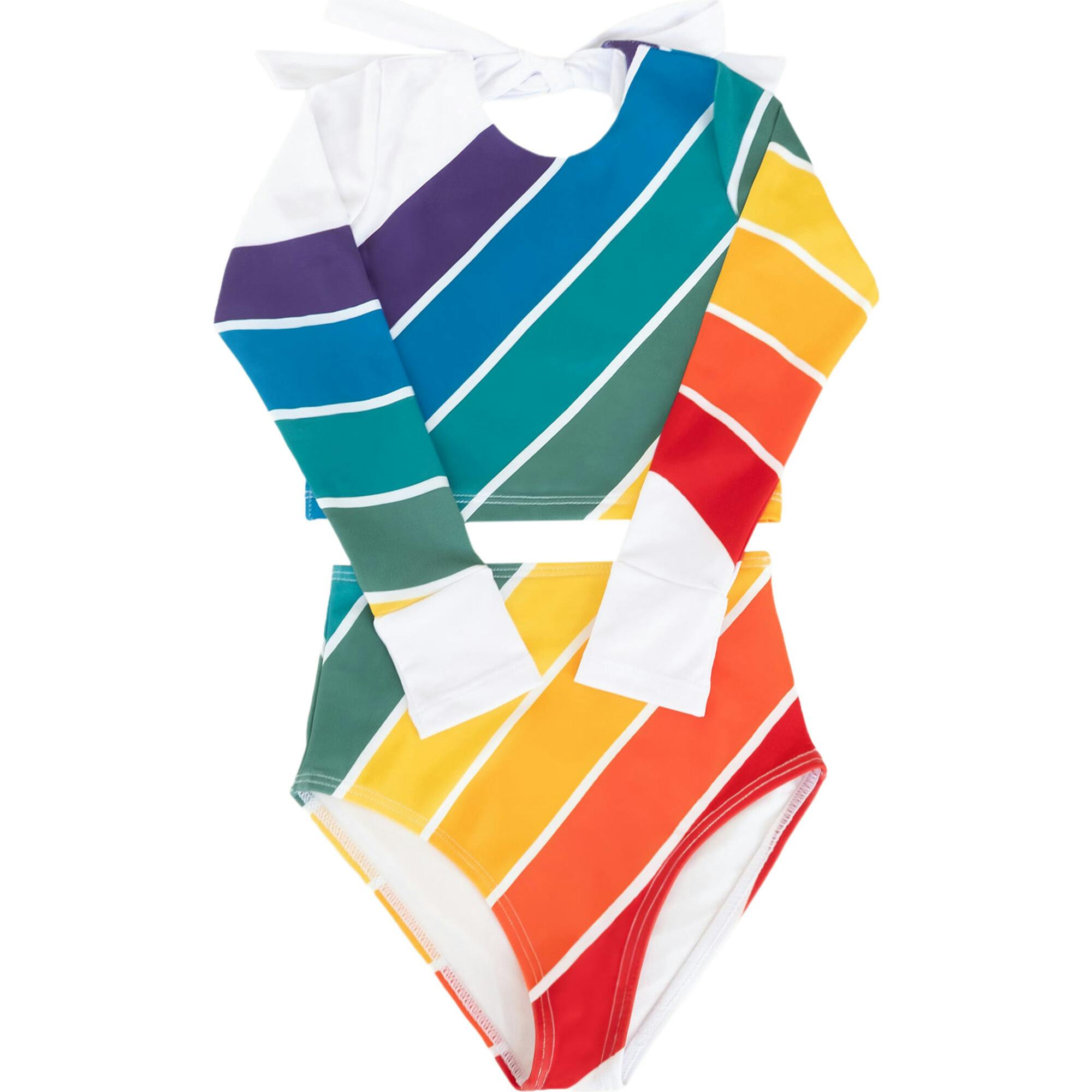 Forever Summer Rainbow One Piece Long Sleeve