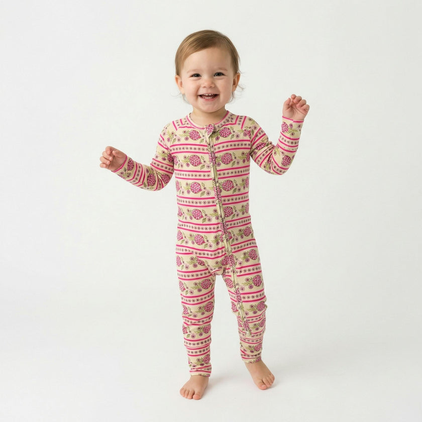 Pomegranate Soiree Bamboo Sleeper