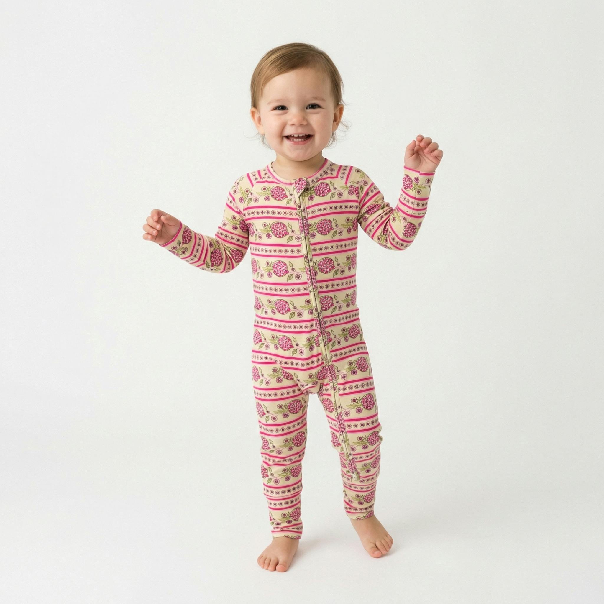 Pomegranate Soiree Bamboo Sleeper