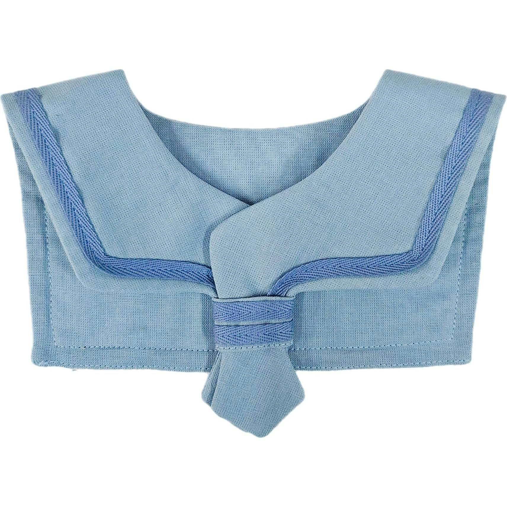 Sailor Style Collar-Milk
