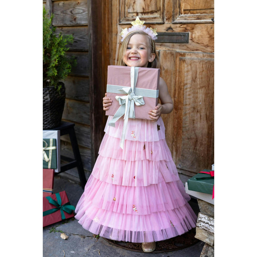 Christmas Tree Dress & Headpiece