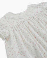Belle Dress Jacquard Pink