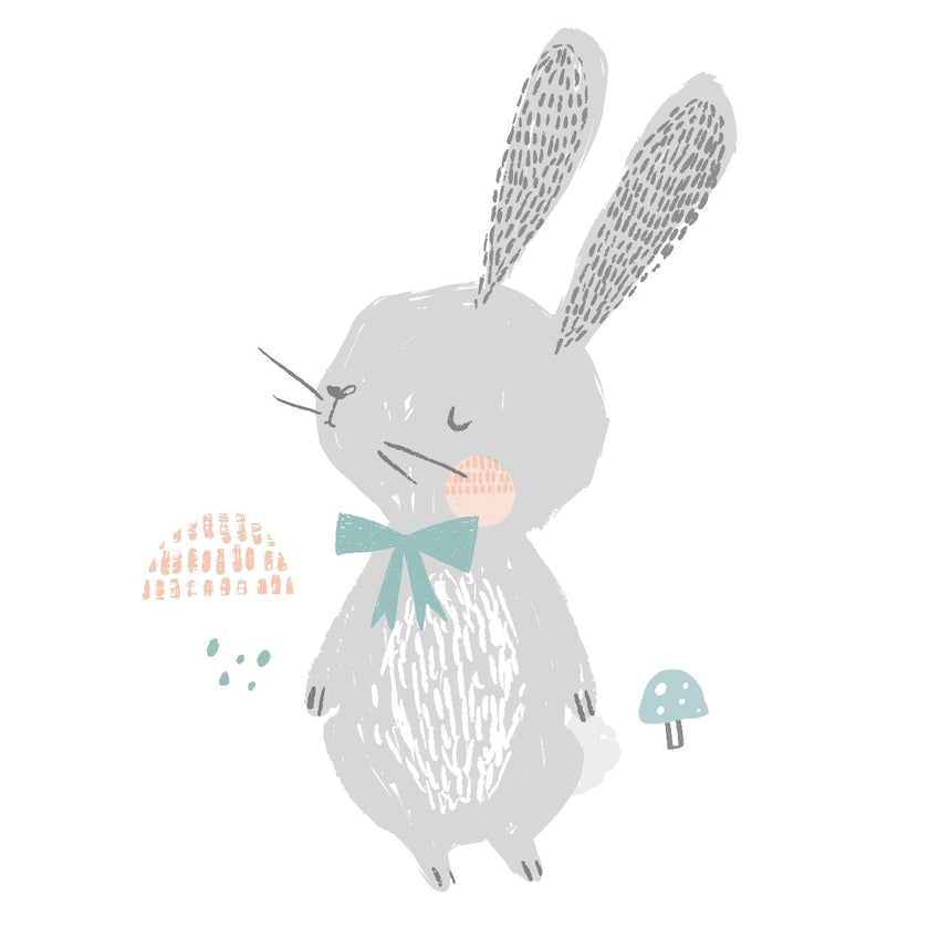 graphic tee | spring bunny