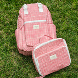 Poppy Gingham Coated Everyday Backpack