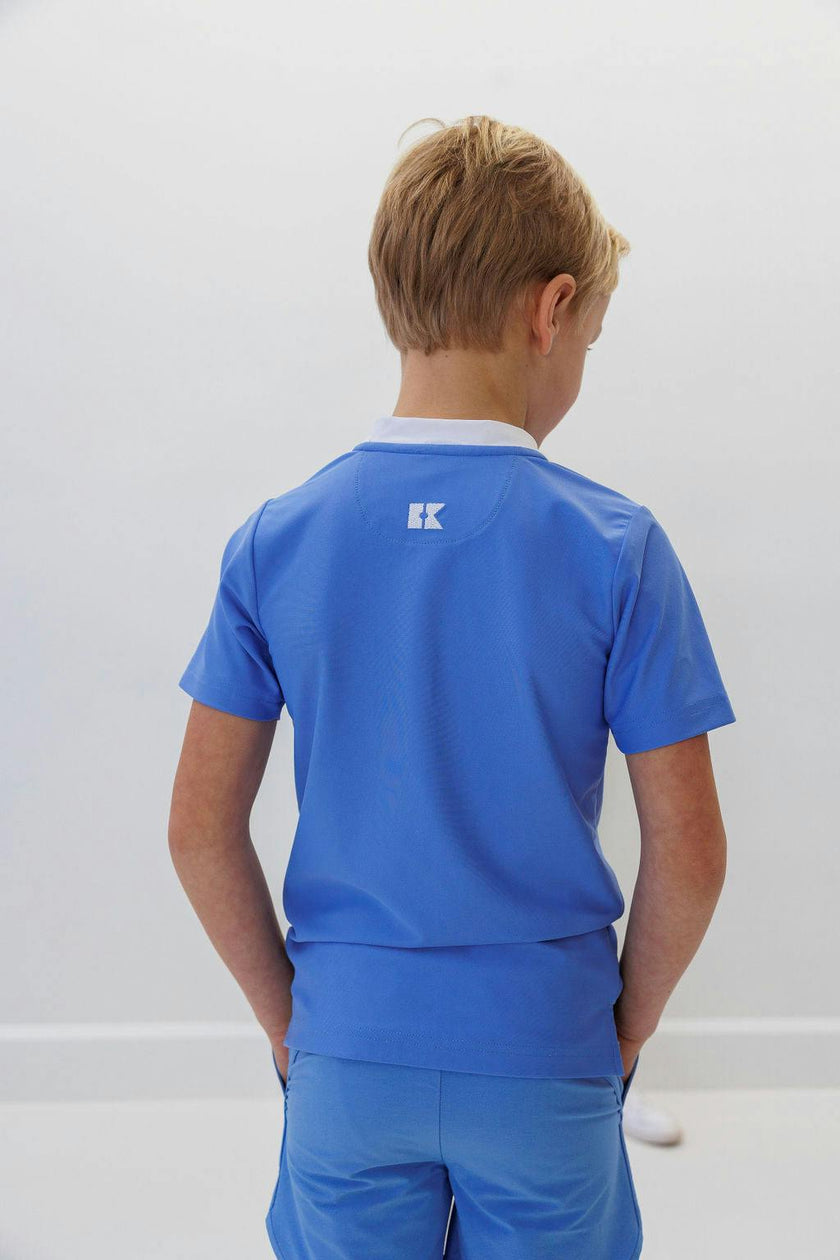 sky blue blade shirt