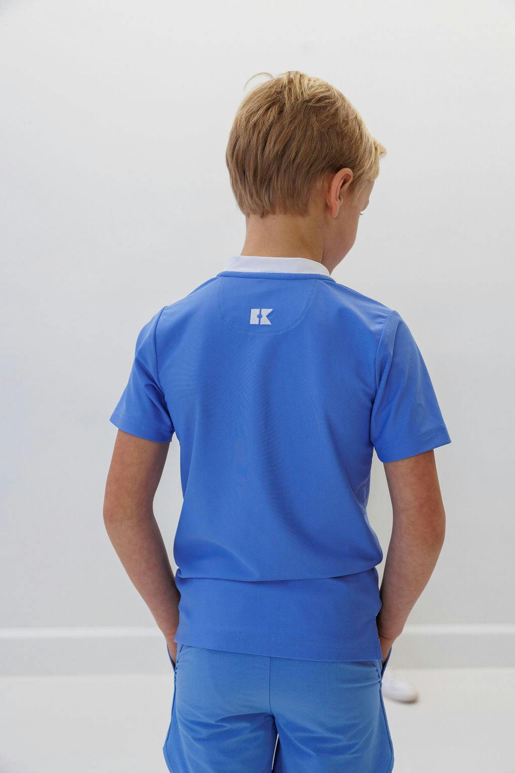 sky blue blade shirt