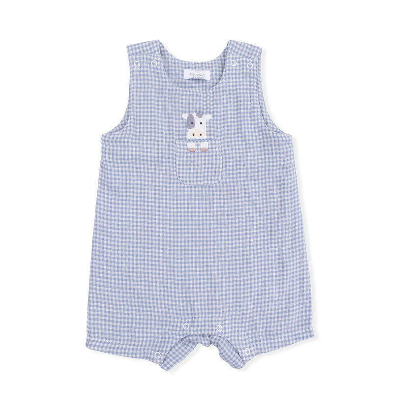 Cute Farm Animals Appliques - Jon Jon with Short Sleeve Bodysuit