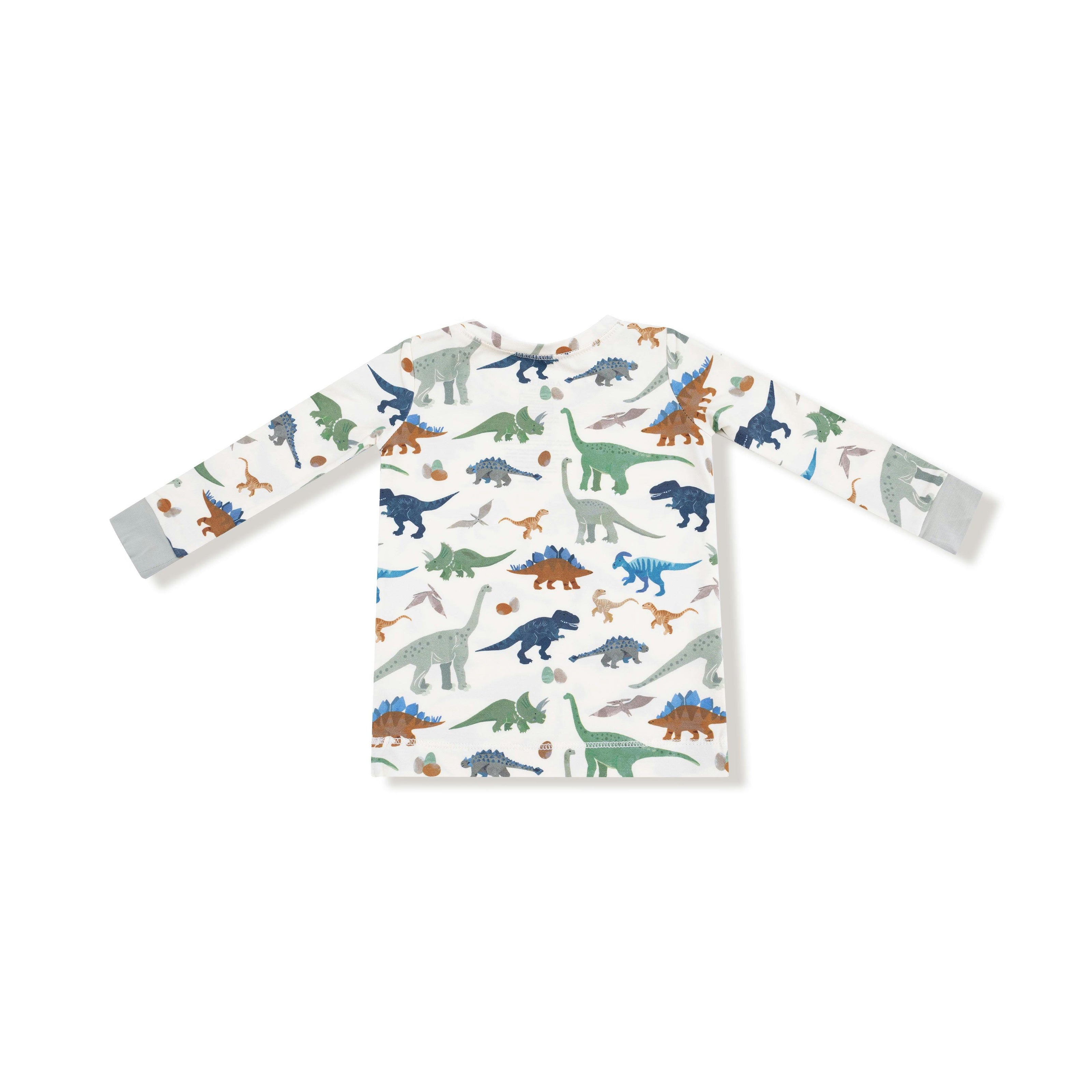Washy Dinos - Long Sleeve Loungewear Set