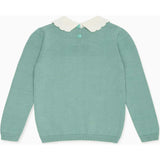 Sage Green Madena Cotton Girl Jumper