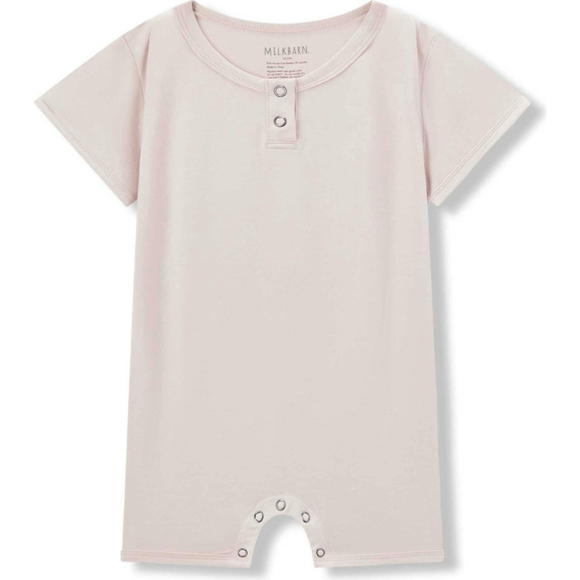 Sepia Rose Luxe Solid Shortall