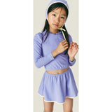 Mipounet SS26 Pauline, Swimwear Skirt Ecru Mauve