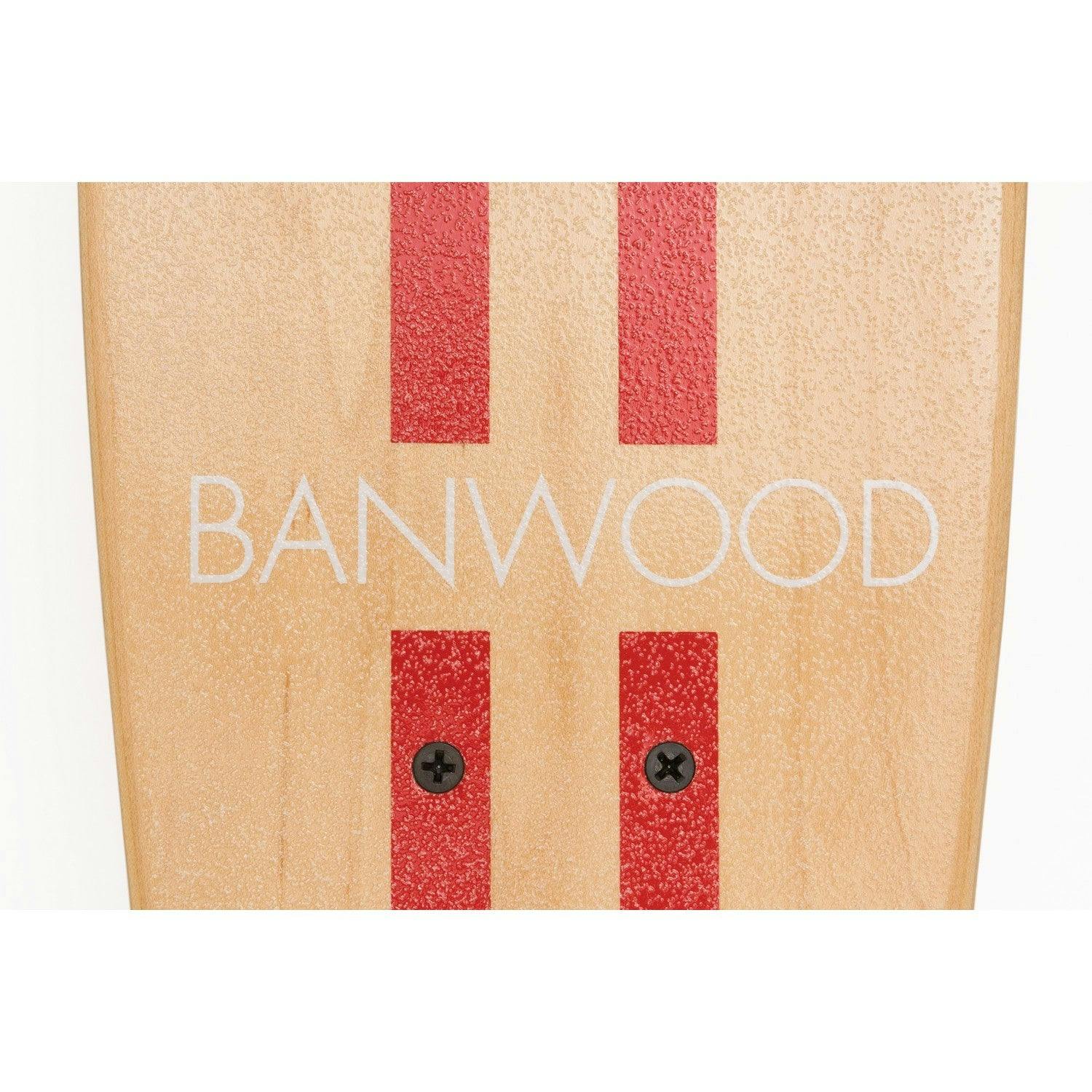 Banwood Kids Skateboard — Red