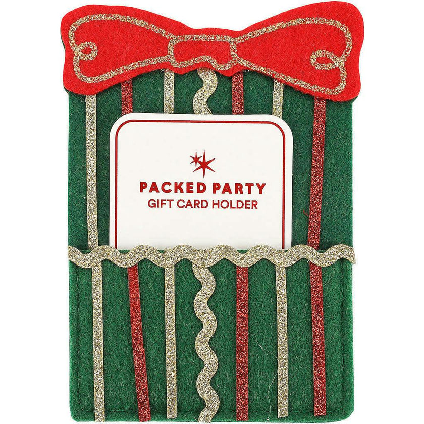Holiday Present Gift Card Holder