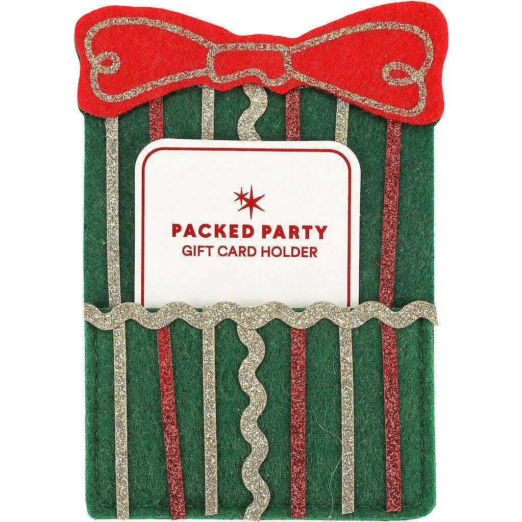Holiday Present Gift Card Holder